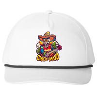 Cinco De Mayo Skull Fiesta Snapback Five-Panel Rope Hat