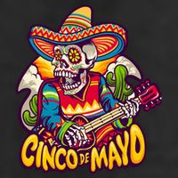 Cinco De Mayo Skull Fiesta Adult Drive Performance Visor