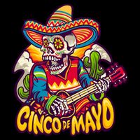 Cinco De Mayo Skull Fiesta 16 in Basic Backpack