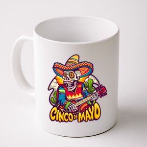 Cinco De Mayo Skull Fiesta Coffee Mug