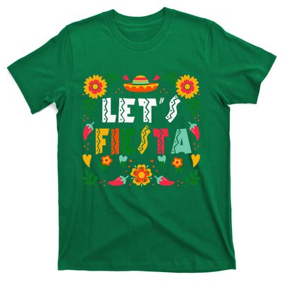 Cinco De Mayo Party Lets Fiesta Mexican T-Shirt