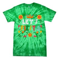 Cinco De Mayo Party Lets Fiesta Mexican Tie-Dye T-Shirt