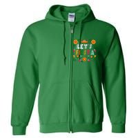 Cinco De Mayo Party Lets Fiesta Mexican Full Zip Hoodie