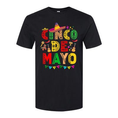 Cinco De Mayo Mexican Fiesta 5 De Mayo Softstyle CVC T-Shirt