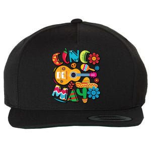 Cinco De Mayo Mexican Fiesta 5 De Mayo Wool Snapback Cap