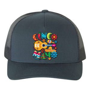 Cinco De Mayo Mexican Fiesta 5 De Mayo Yupoong Adult 5-Panel Trucker Hat