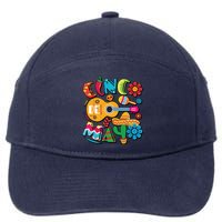 Cinco De Mayo Mexican Fiesta 5 De Mayo 7-Panel Snapback Hat