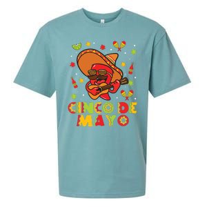 Cinco De Mayo Mexican Fiesta 5 De Mayo Sueded Cloud Jersey T-Shirt