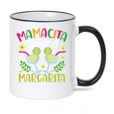 Cinco De Mayo Nacho Average Mamacita Margarita Gift 11oz Black Color Changing Mug