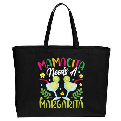 Cinco De Mayo Nacho Average Mamacita Margarita Gift Cotton Canvas Jumbo Tote