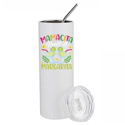 Cinco De Mayo Nacho Average Mamacita Margarita Gift Stainless Steel Tumbler