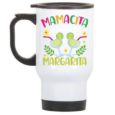 Cinco De Mayo Nacho Average Mamacita Margarita Gift Stainless Steel Travel Mug