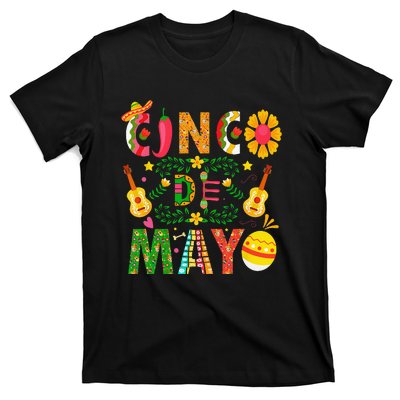 Cinco De Mayo Mexican Fiesta 5 De Mayo T-Shirt