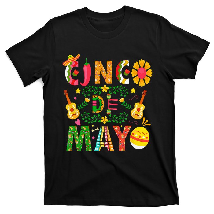 Cinco De Mayo Mexican Fiesta 5 De Mayo T-Shirt