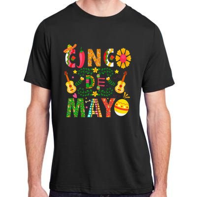 Cinco De Mayo Mexican Fiesta 5 De Mayo Adult ChromaSoft Performance T-Shirt