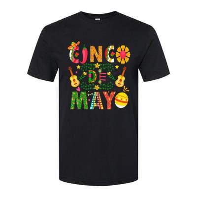 Cinco De Mayo Mexican Fiesta 5 De Mayo Softstyle CVC T-Shirt