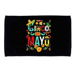 Cinco De Mayo Party Mexican Fiesta 5 De Mayo Microfiber Hand Towel