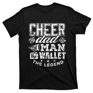 Cheerleader Dad Man Wallet Legend T-Shirt