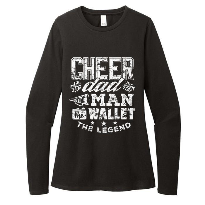 Cheerleader Dad Man Wallet Legend Womens CVC Long Sleeve Shirt