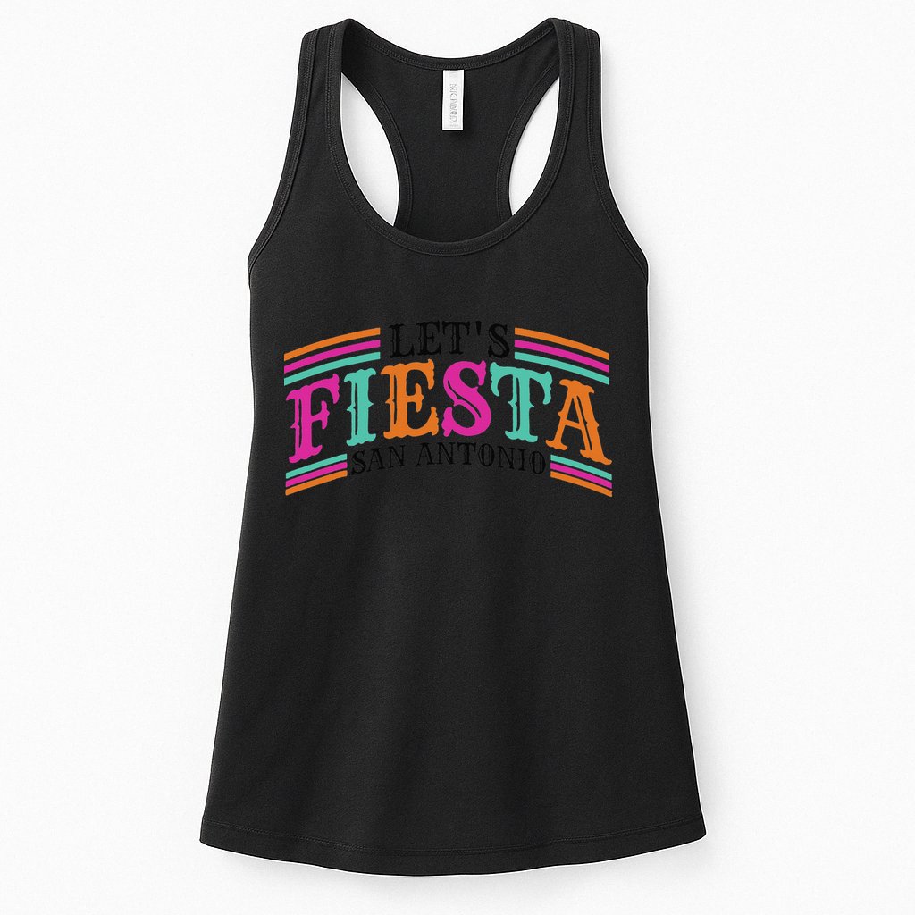 Cinco De Mayo 2025 Fiesta Squad Fiesta San Antonio Texas Womens Tank Top