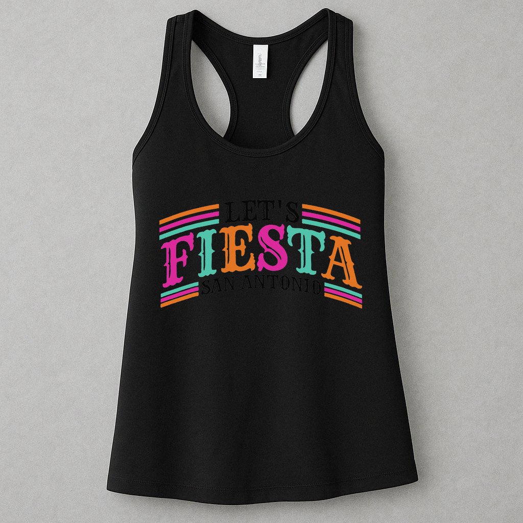 Cinco De Mayo 2025 Fiesta Squad Fiesta San Antonio Texas Womens Tank Top