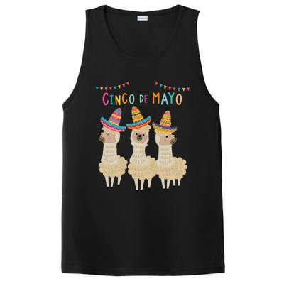 Cinco De Mayo Llama Fiesta Ultimate Party Vibe May 5th PosiCharge Competitor Tank