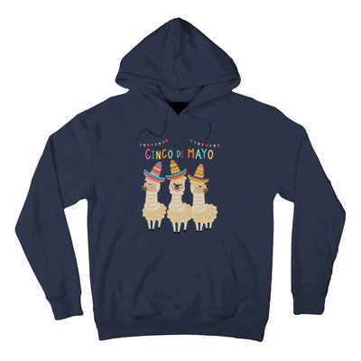 Cinco De Mayo Llama Fiesta Ultimate Party Vibe May 5th Hoodie