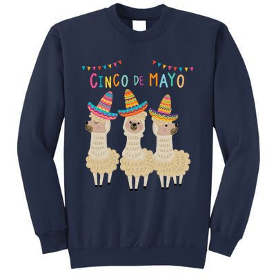 Cinco De Mayo Llama Fiesta Ultimate Party Vibe May 5th Sweatshirt