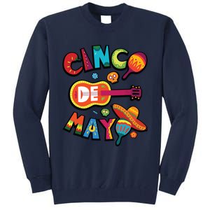 Cinco De Mayo Mexican Fiesta 5 De Mayo Tall Sweatshirt