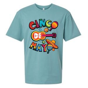 Cinco De Mayo Mexican Fiesta 5 De Mayo Sueded Cloud Jersey T-Shirt