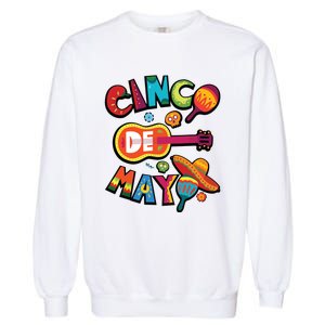 Cinco De Mayo Mexican Fiesta 5 De Mayo Garment-Dyed Sweatshirt