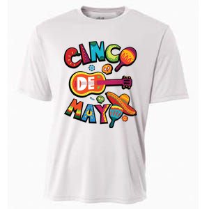 Cinco De Mayo Mexican Fiesta 5 De Mayo Cooling Performance Crew T-Shirt