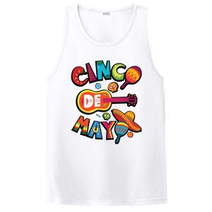 Cinco De Mayo Mexican Fiesta 5 De Mayo PosiCharge Competitor Tank