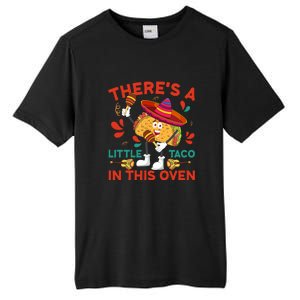 Cinco De Mayo Pregnancy Theres Taco In This Oven Baby Reveal Tall Fusion ChromaSoft Performance T-Shirt