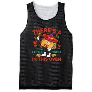 Cinco De Mayo Pregnancy Theres Taco In This Oven Baby Reveal Mesh Reversible Basketball Jersey Tank