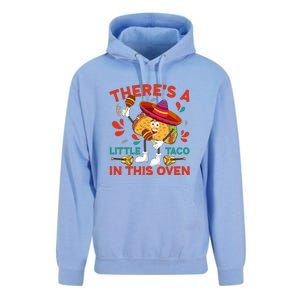 Cinco De Mayo Pregnancy Theres Taco In This Oven Baby Reveal Unisex Surf Hoodie