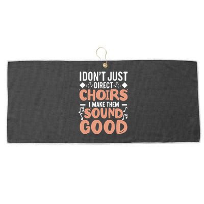 Choir Director Musician Musical Choir Choral Choir Teacher Large Microfiber Waffle Golf Towel