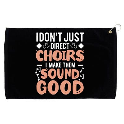 Choir Director Musician Musical Choir Choral Choir Teacher Grommeted Golf Towel