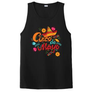 Cinco De Mayo Mexican Fiesta 5 De Mayo PosiCharge Competitor Tank