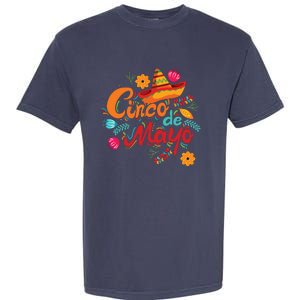 Cinco De Mayo Mexican Fiesta 5 De Mayo Garment-Dyed Heavyweight T-Shirt