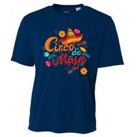 Cinco De Mayo Mexican Fiesta 5 De Mayo Cooling Performance Crew T-Shirt