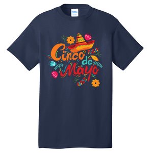 Cinco De Mayo Mexican Fiesta 5 De Mayo Tall T-Shirt