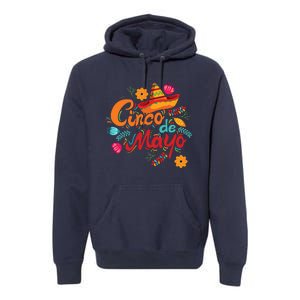 Cinco De Mayo Mexican Fiesta 5 De Mayo Premium Hoodie