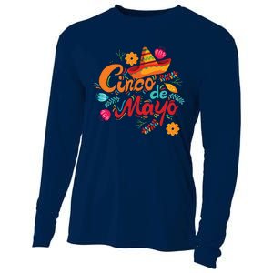 Cinco De Mayo Mexican Fiesta 5 De Mayo Cooling Performance Long Sleeve Crew