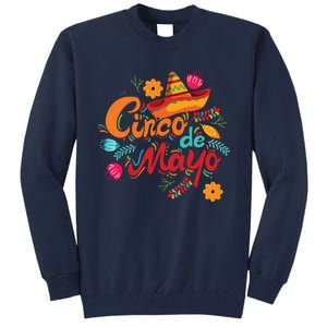 Cinco De Mayo Mexican Fiesta 5 De Mayo Tall Sweatshirt