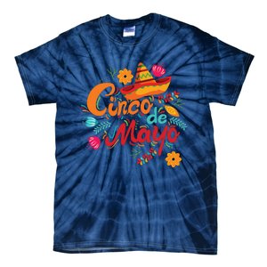 Cinco De Mayo Mexican Fiesta 5 De Mayo Tie-Dye T-Shirt