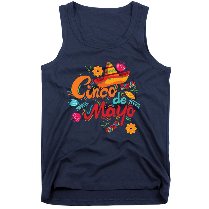 Cinco De Mayo Mexican Fiesta 5 De Mayo Tank Top