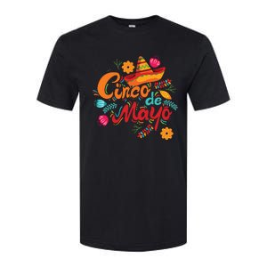 Cinco De Mayo Mexican Fiesta 5 De Mayo Softstyle CVC T-Shirt