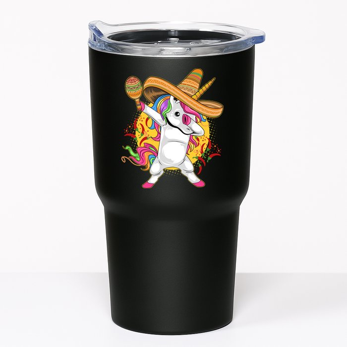 Cinco De Mayo Dabbing Unicorn Tumbler