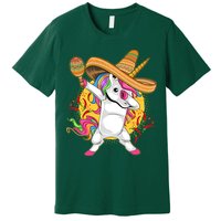 Cinco De Mayo Dabbing Unicorn Premium T-Shirt